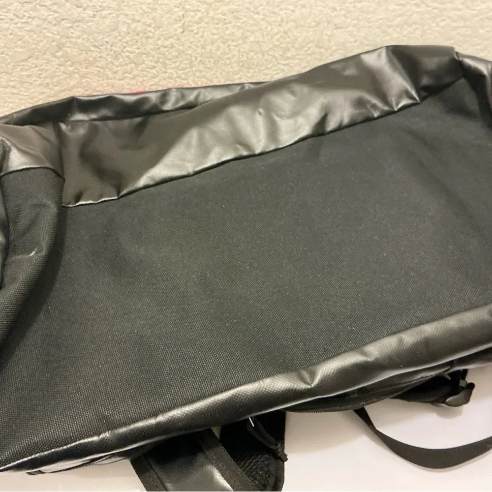 Gonex 60L Outdoor Duffel Black and Red Bag